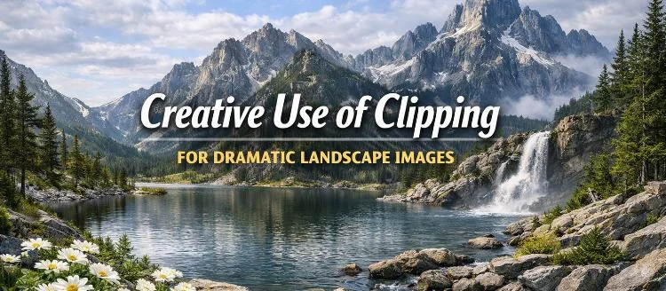 Creative Use of Clipping for Dramatic Landscape Images